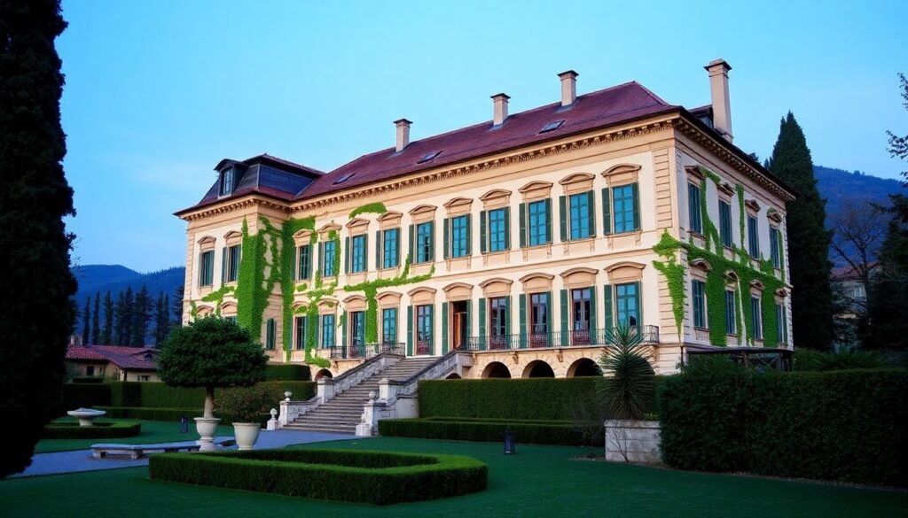 Озера Италии: Комо - иллюстрация