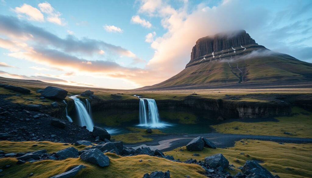 Самые фотогеничные места Исландии: маршрут для инста-тура - иллюстрация