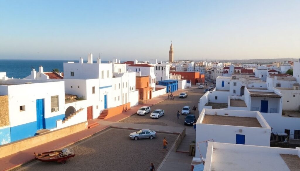 Путешествие в Марокко: гид по городам - иллюстрация