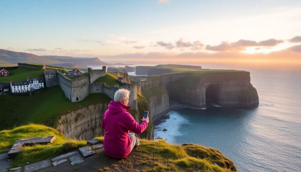 Достопримечательности Ирландии: от скал Мохер до пабов Дублина - иллюстрация