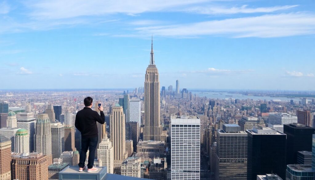 Самые высокие смотровые площадки мира - иллюстрация