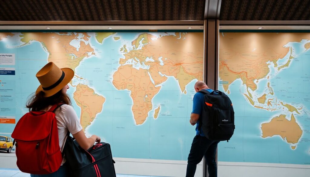 Опасности в путешествиях: как их избежать - иллюстрация