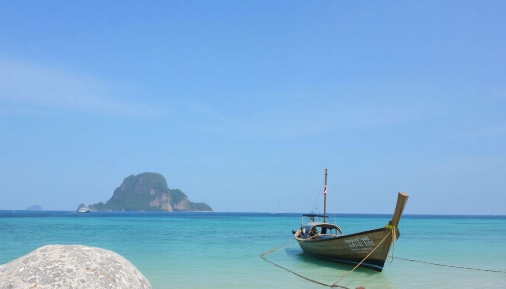 Скрытые пляжи Таиланда - иллюстрация