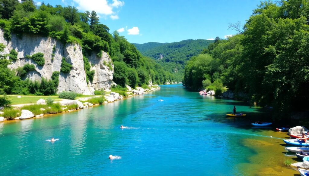 Самые красивые национальные парки Хорватии: Плитвицкие озера и Крка - иллюстрация