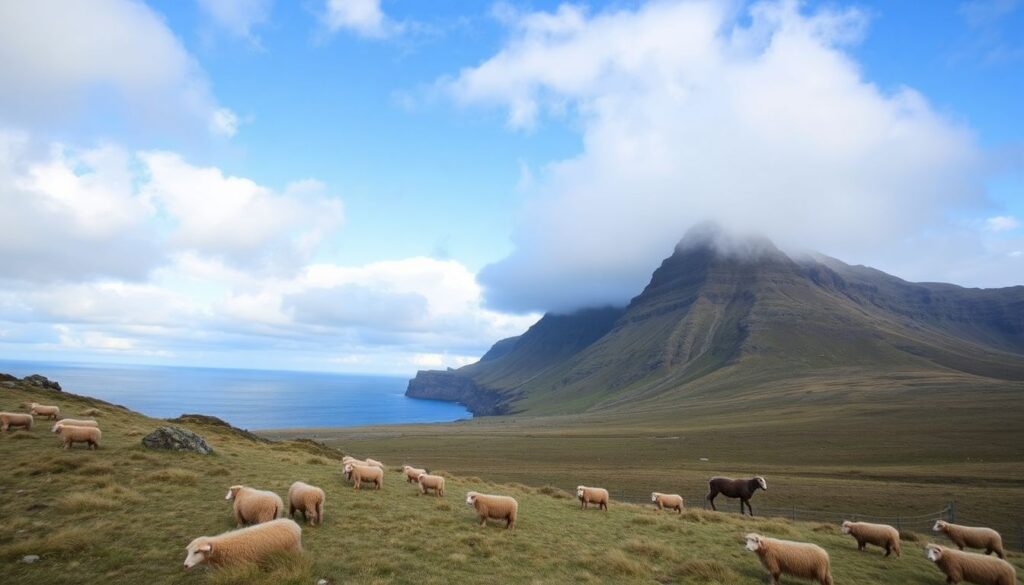 Путешествие на Фарерские острова: гид по неземным пейзажам - иллюстрация