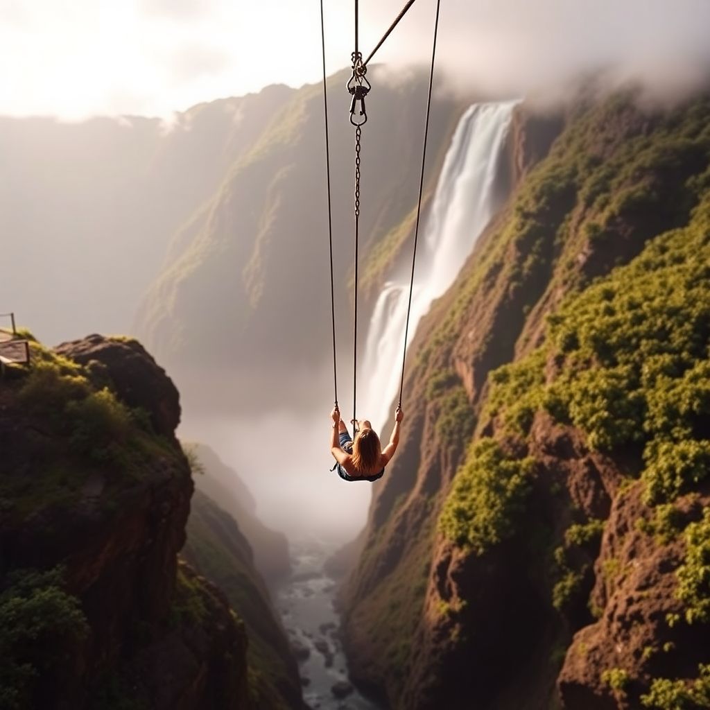 Самые высокие качели в мире в Эквадоре дарят незабываемый адреналин