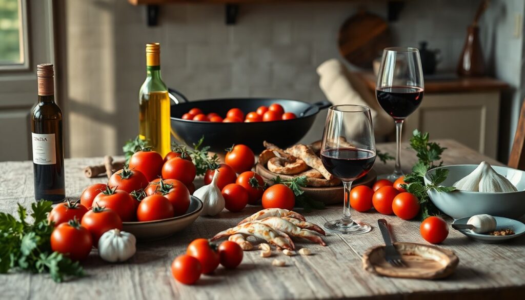 Гид по традиционной испанской кухне - иллюстрация