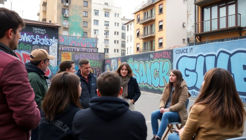 Гид по уличным художникам мира - иллюстрация