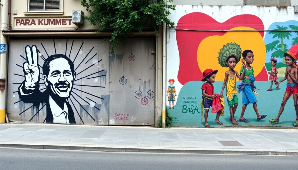 Гид по уличным художникам мира - иллюстрация