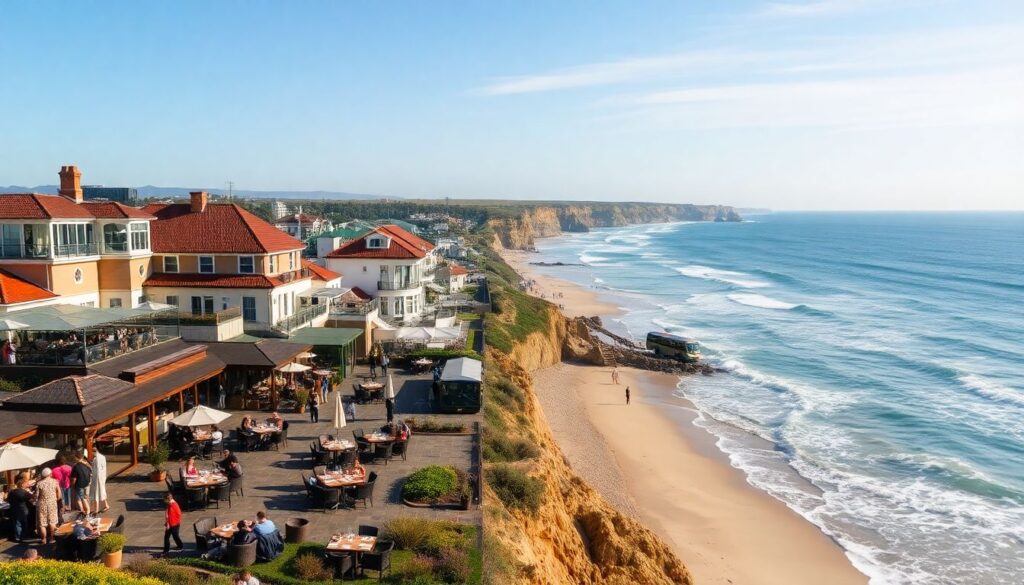 Путешествие по Великому океанскому пути в Австралии - иллюстрация