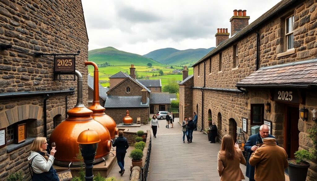 Гид по виски-турам в Шотландии - иллюстрация