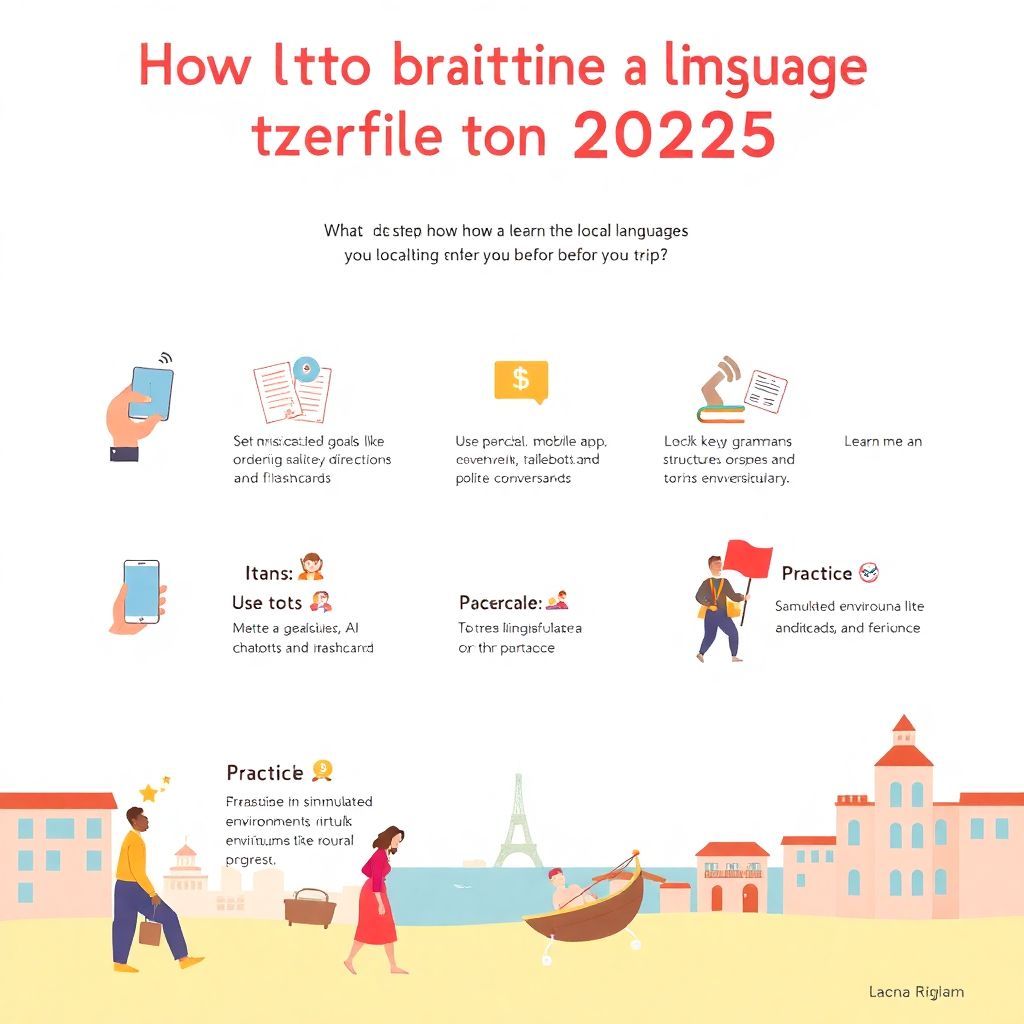 Как выучить основы местного языка перед поездкой быстро и эффективно
