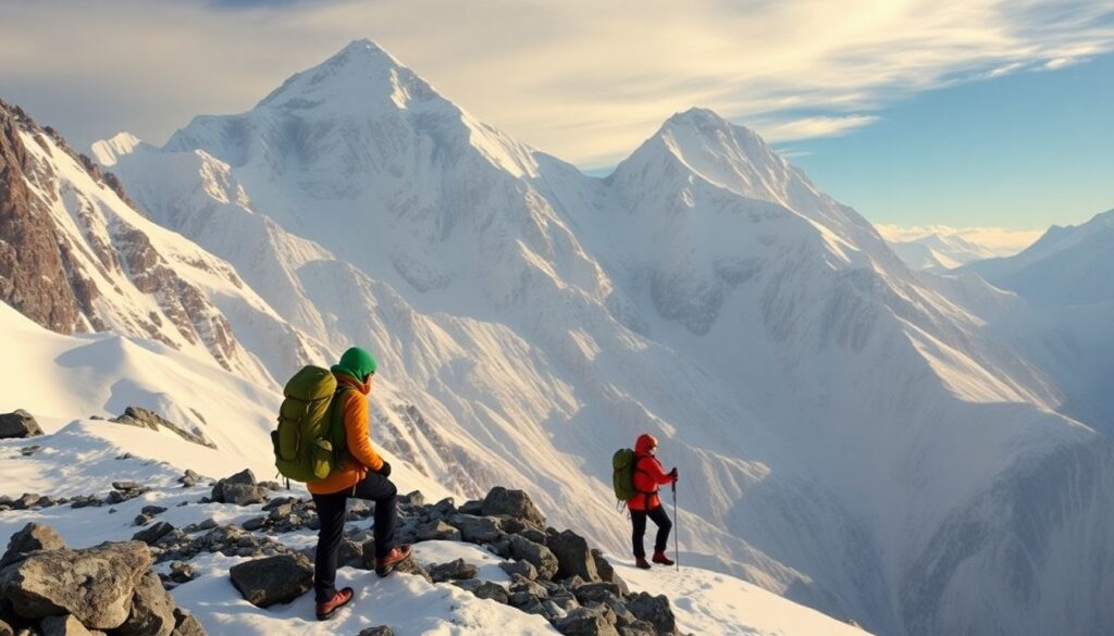Лучшие места для альпинизма - иллюстрация