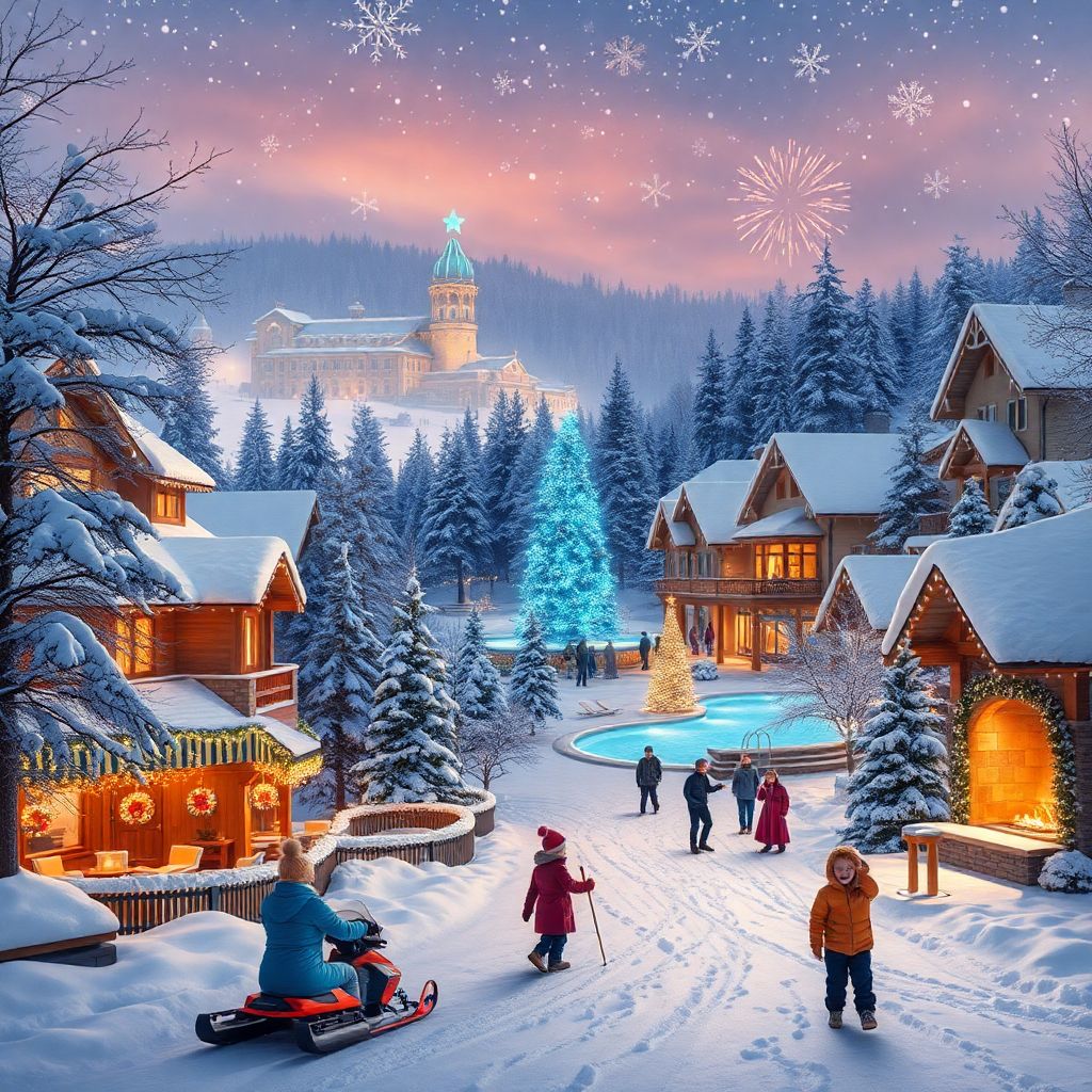 Новогодние каникулы в Подмосковье 2026: зимний отдых в отелях и санаториях природы