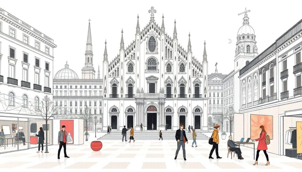 Что посмотреть в Милане: мода - иллюстрация