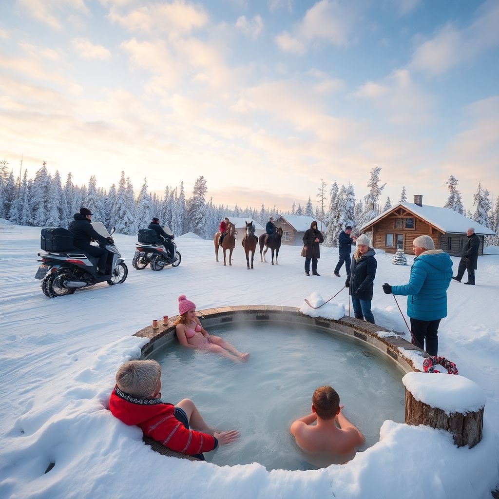 Зимний отдых в России становится всё более активным и популярным среди туристов