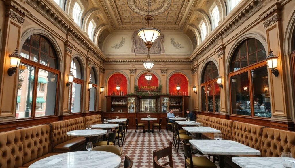 Гид по кофейням Вены - иллюстрация