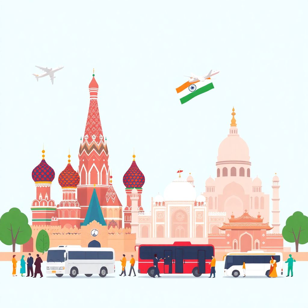 Россия и Индия готовятся ввести безвизовый режим для туристических групп
