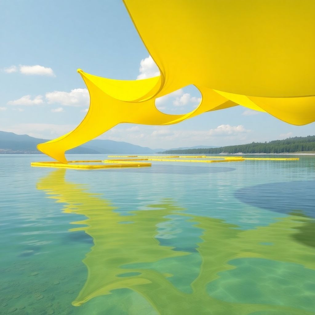 Искусство на берегу озера: вдохновение природой и гармония творчества