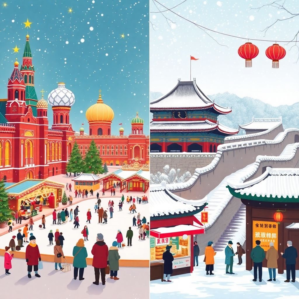 Где дешевле провести новогодние каникулы: отдых в Москве или Пекине для регионов