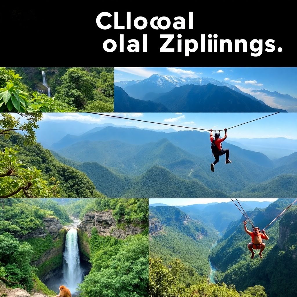 Лучшие места для зиплайнинга по миру и в России для захватывающего отдыха