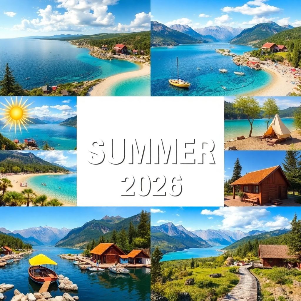 Куда поехать летом 2026: лучшие идеи для отпуска в России и за границей