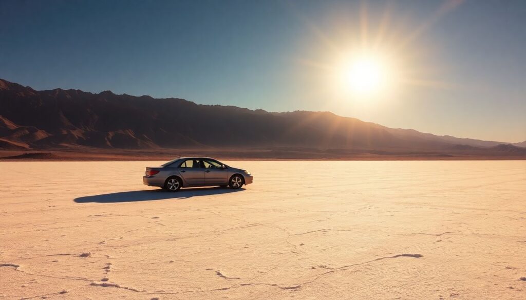 Путешествие по Долине Смерти в США - иллюстрация