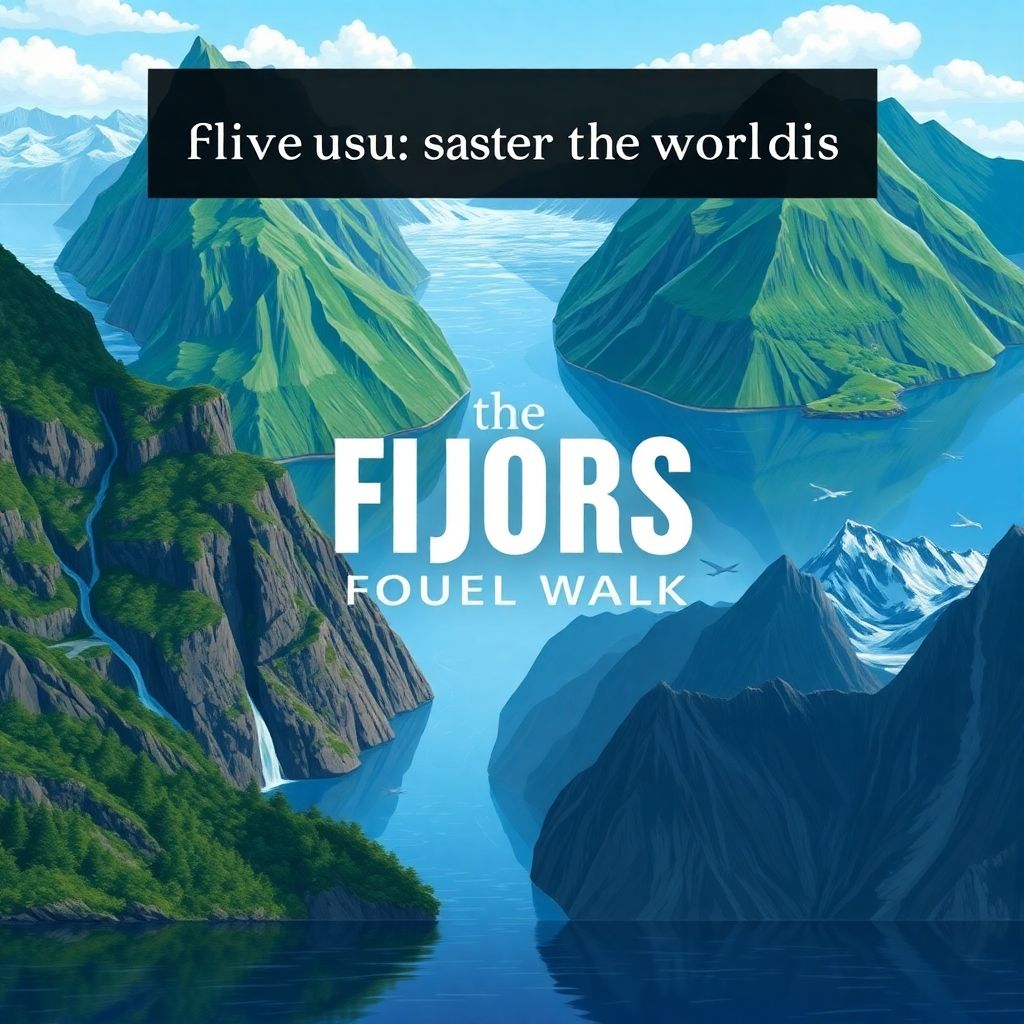 Красивые фьорды мира вне Норвегии: где найти лучшие природные пейзажи