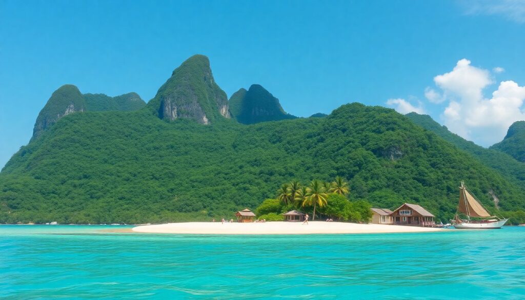 Путешествие по Филиппинам: острова - иллюстрация