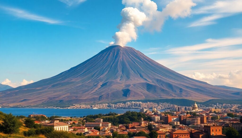 Что посмотреть в Неаполе: Везувий - иллюстрация