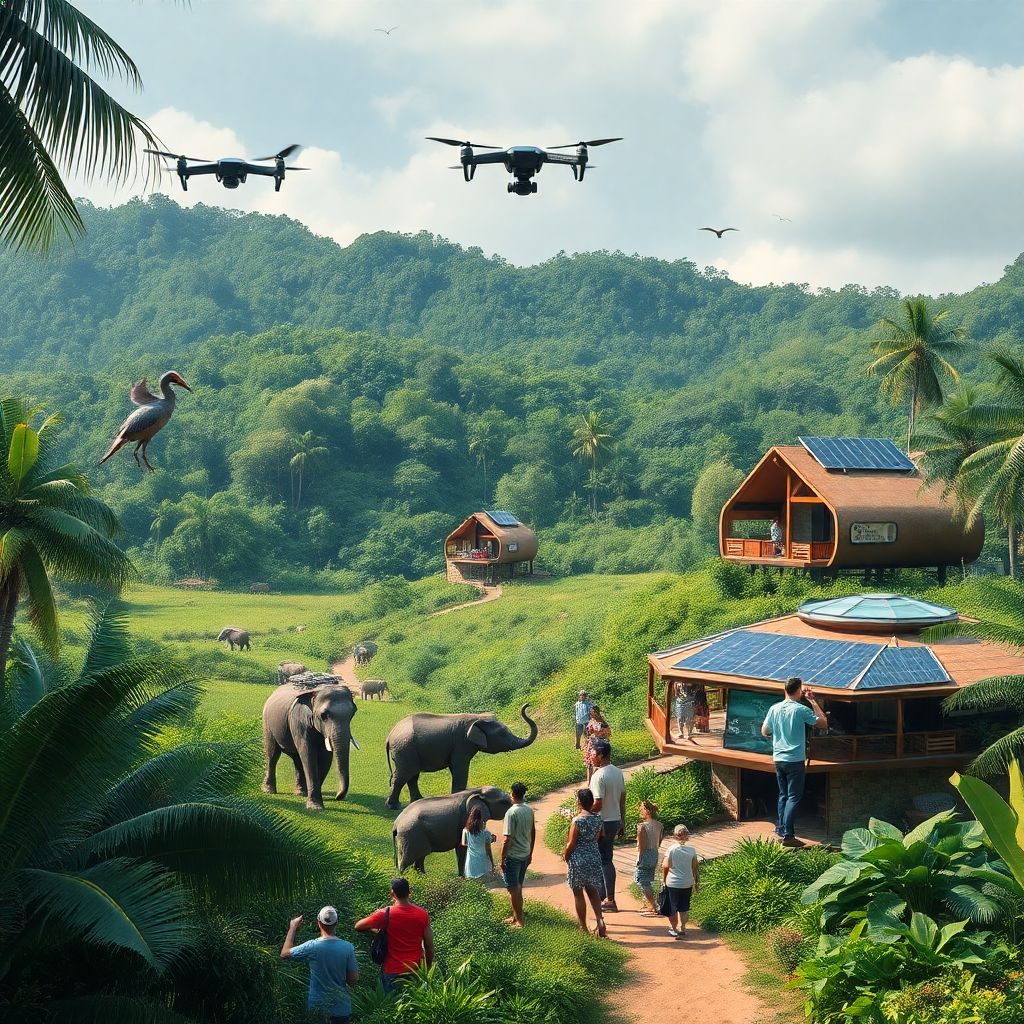 Путешествие по национальным паркам Шри-Ланки: природа, сафари и дикая красота