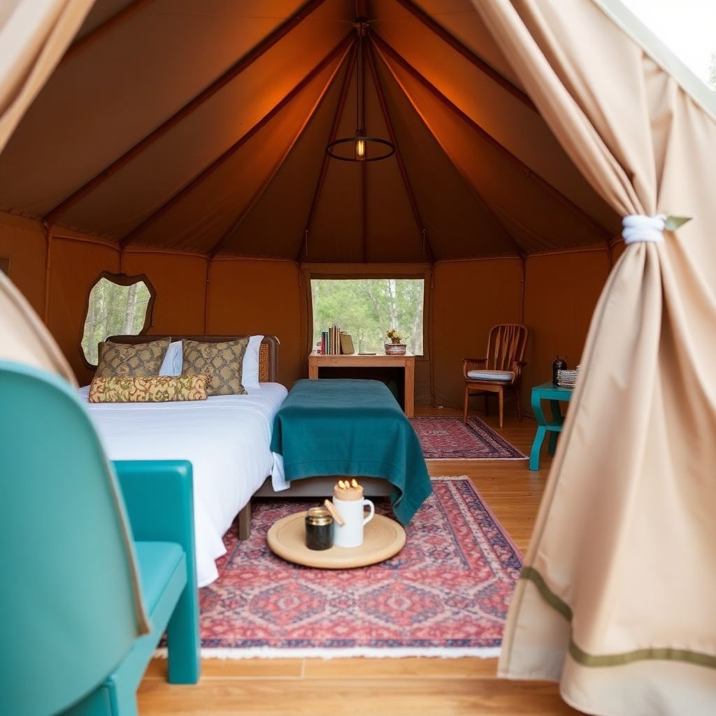 Глэмпинг — что это такое и как организовать комфортный отдых на природе