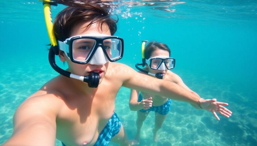 Лучшие места для снорклинга в мире - иллюстрация