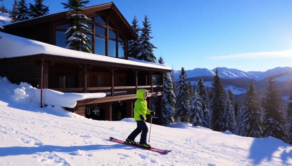 Лучшие горнолыжные курорты для семей с детьми - иллюстрация