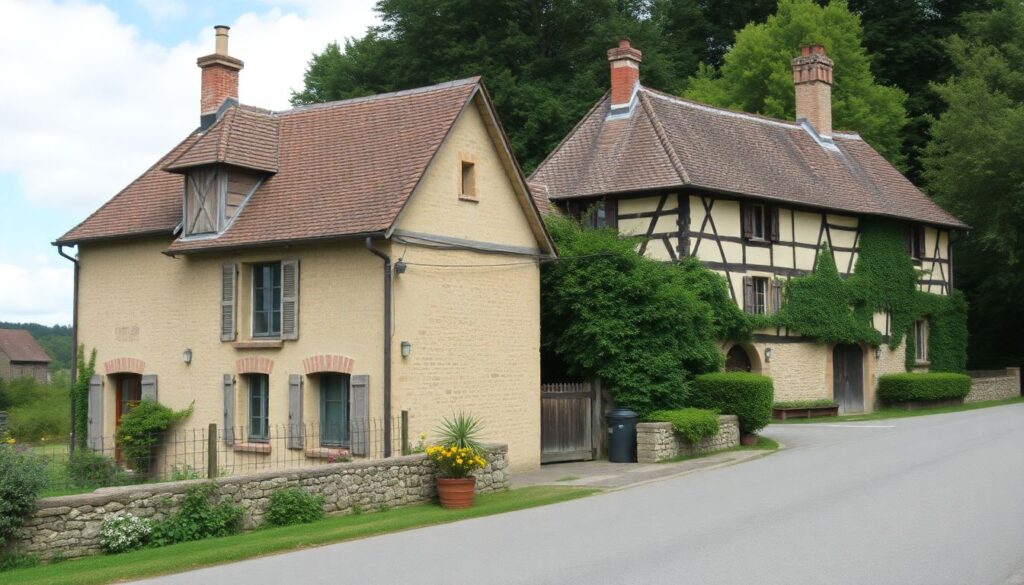 Самые красивые деревни Франции - иллюстрация