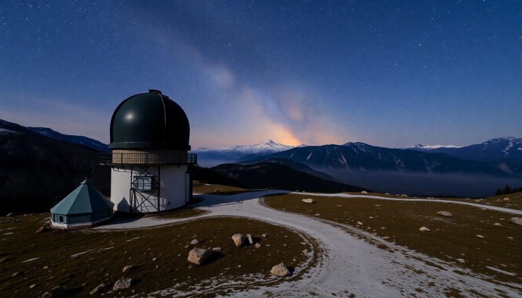 Лучшие места для наблюдения за звездами - иллюстрация