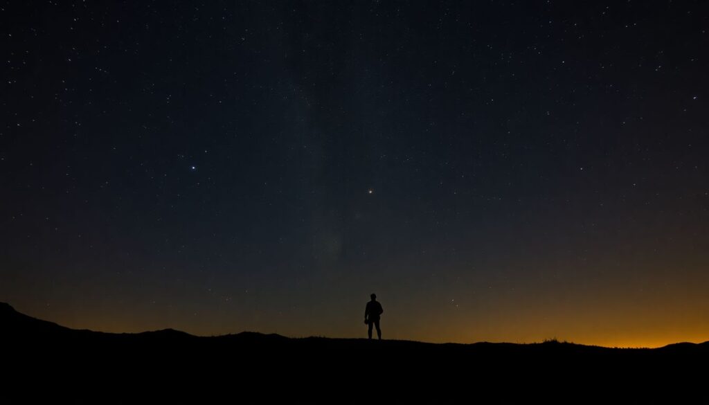 Лучшие места для наблюдения за звездами - иллюстрация