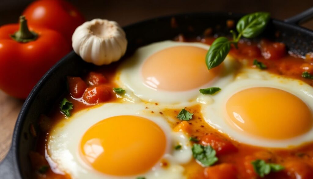 фалафель и шакшука - иллюстрация