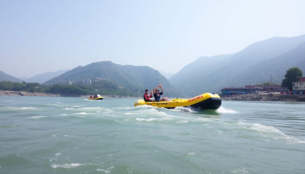 Лучшие места для рафтинга в мире - иллюстрация