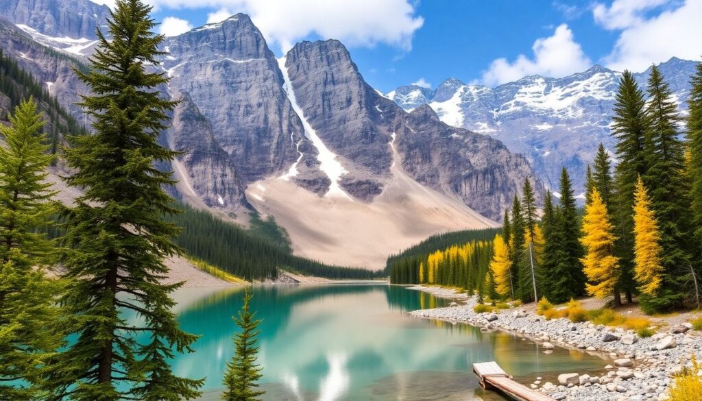 Самые красивые национальные парки Канады - иллюстрация