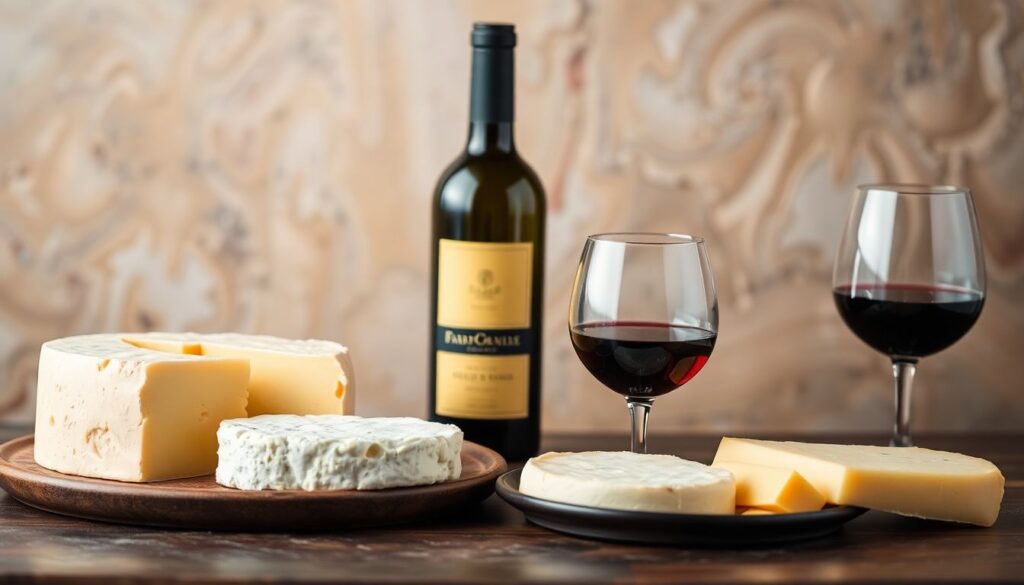 Гид по сырам и винам Франции - иллюстрация