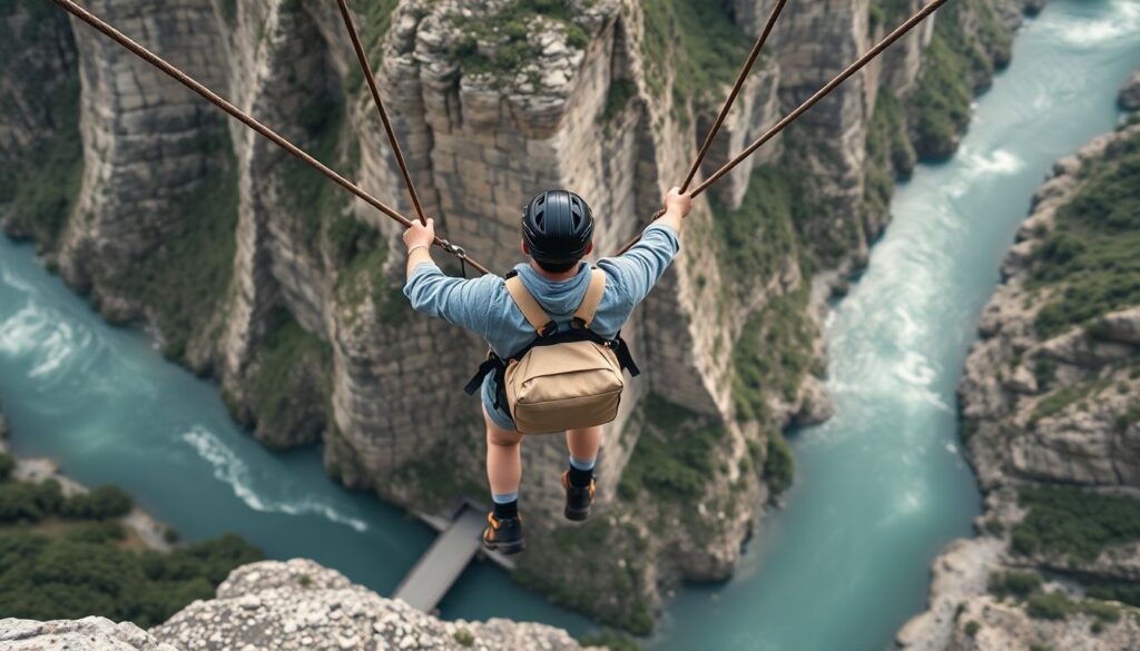 Лучшие места для банджи-джампинга - иллюстрация