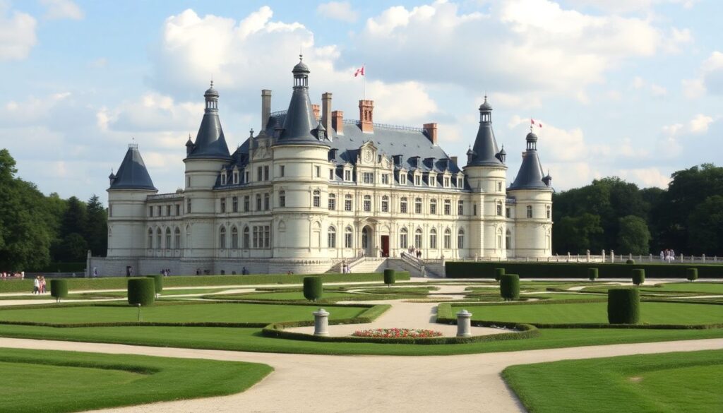 Самые красивые замки долины Луары во Франции - иллюстрация