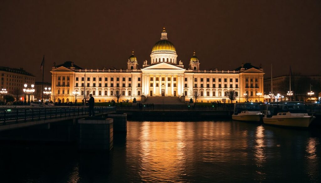 Лучшие места для встречи Нового года - иллюстрация