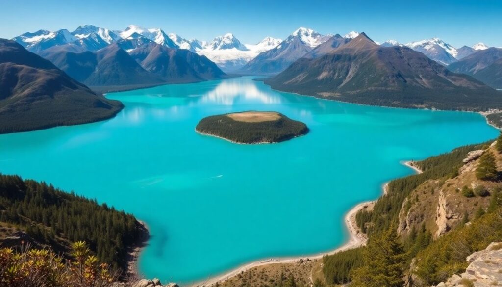 Путешествие по Новой Зеландии: маршрут по Южному острову - иллюстрация