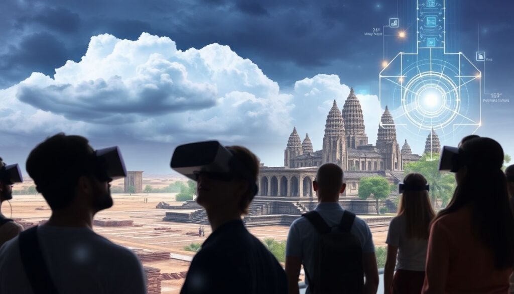 Самые впечатляющие древние руины - иллюстрация