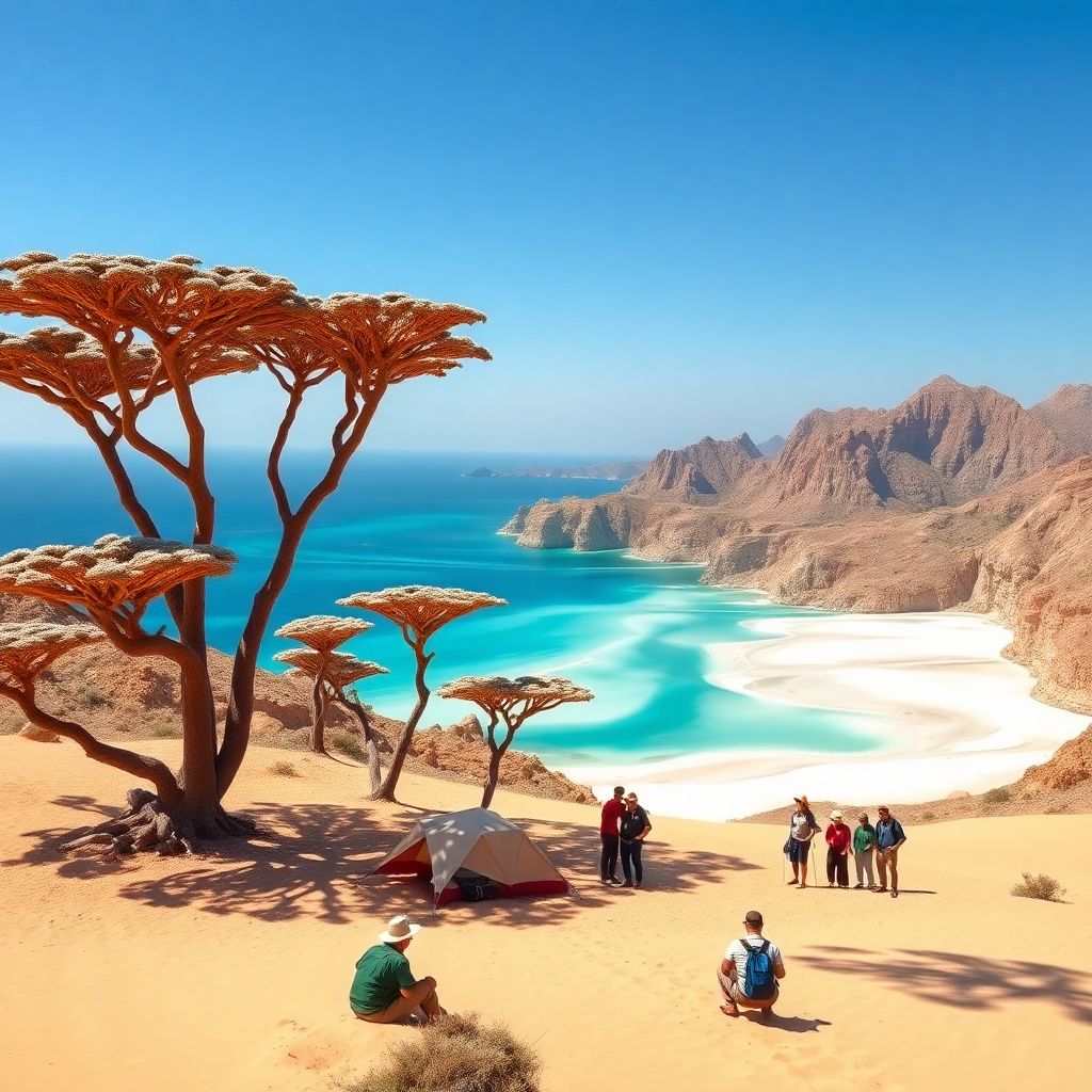 Путешествие на Сокотру: удивительный остров как с другой планеты в Йемене