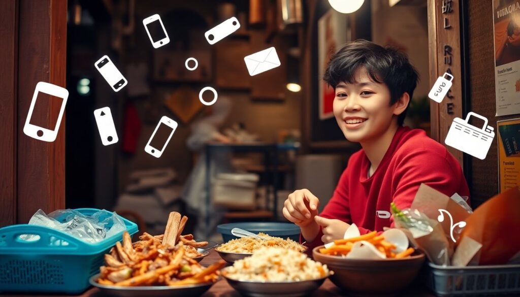 Как сэкономить на еде в путешествии - иллюстрация