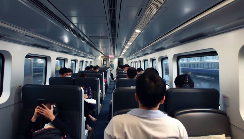 Путешествие по Японии на скоростных поездах Синкансэн - иллюстрация