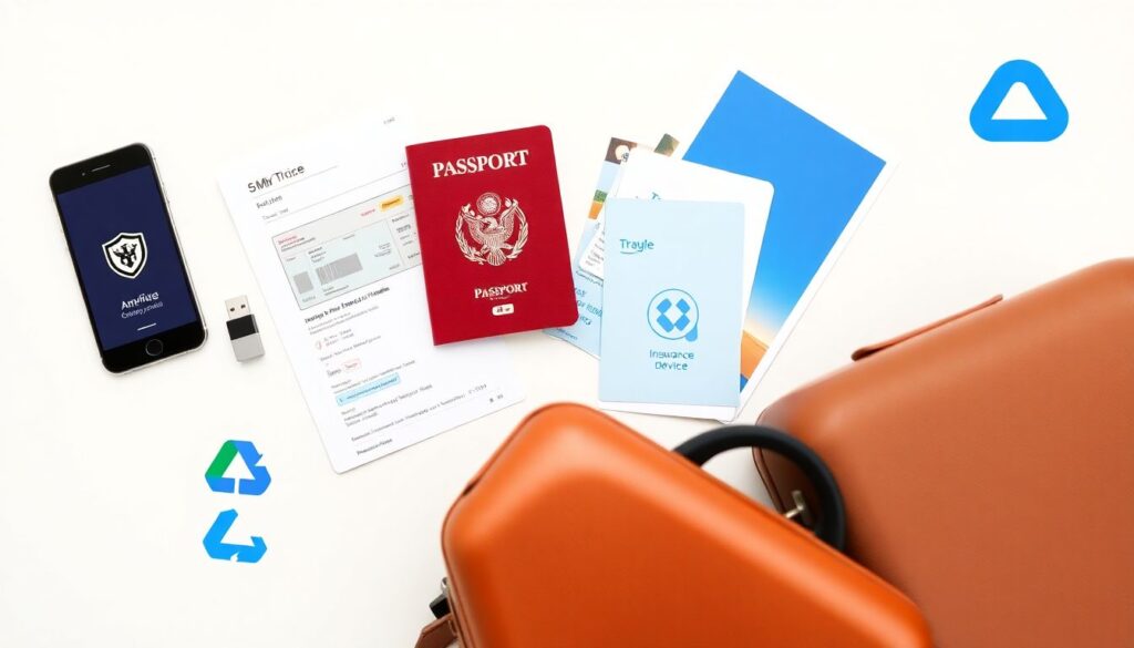 Как защитить свои данные и деньги в путешествии - иллюстрация